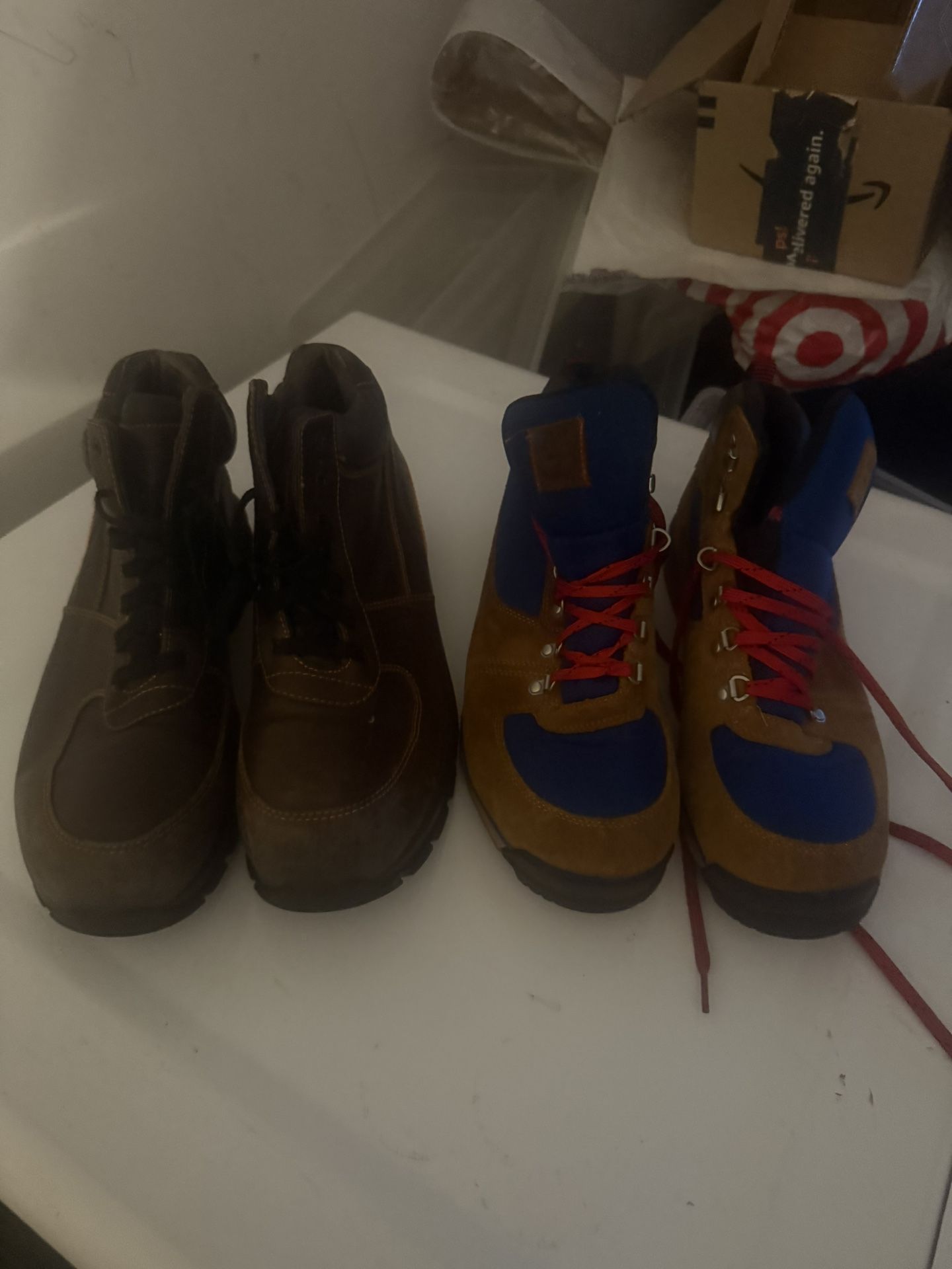 Timberland And Nike Boots Size 13