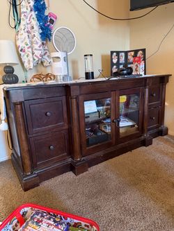 Entertainment center.   FREE