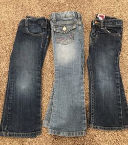 Toddler Girls 3T bottoms lot