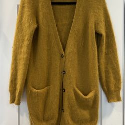 Madewell x Wallace Rabbit Hair Cardigan