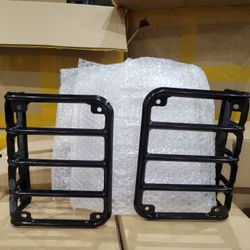 NIB _Tail Light Covers, Jeep Wrangler 2007 - 2018 JK , (Pair)