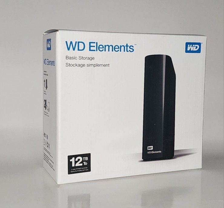 WD Elements 12 TB Hard Drive 