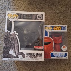 Game Of Thrones House Of The Dragon & Star Wars Funko Pops
