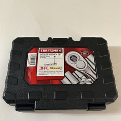 Craftsman 10 Piece Socket Wrench Set 