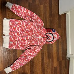 Pink Bape Hoodie 