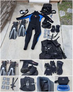 Complete High-Quality Scuba Gear Package – Scubapro, Aqua Lung, Suunto, Mares, Body Glove