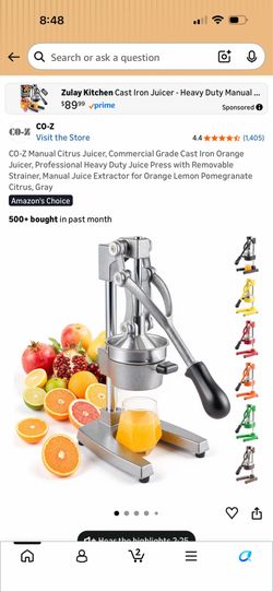 Bar Crush Juicer