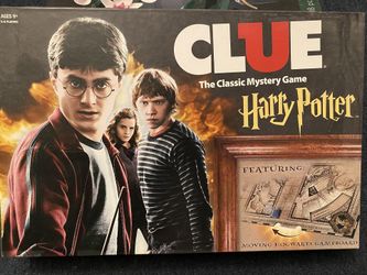 Harry Potter Clue Board Game