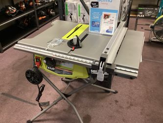 RYOBI Corded 10” Rolling Table Saw $240
