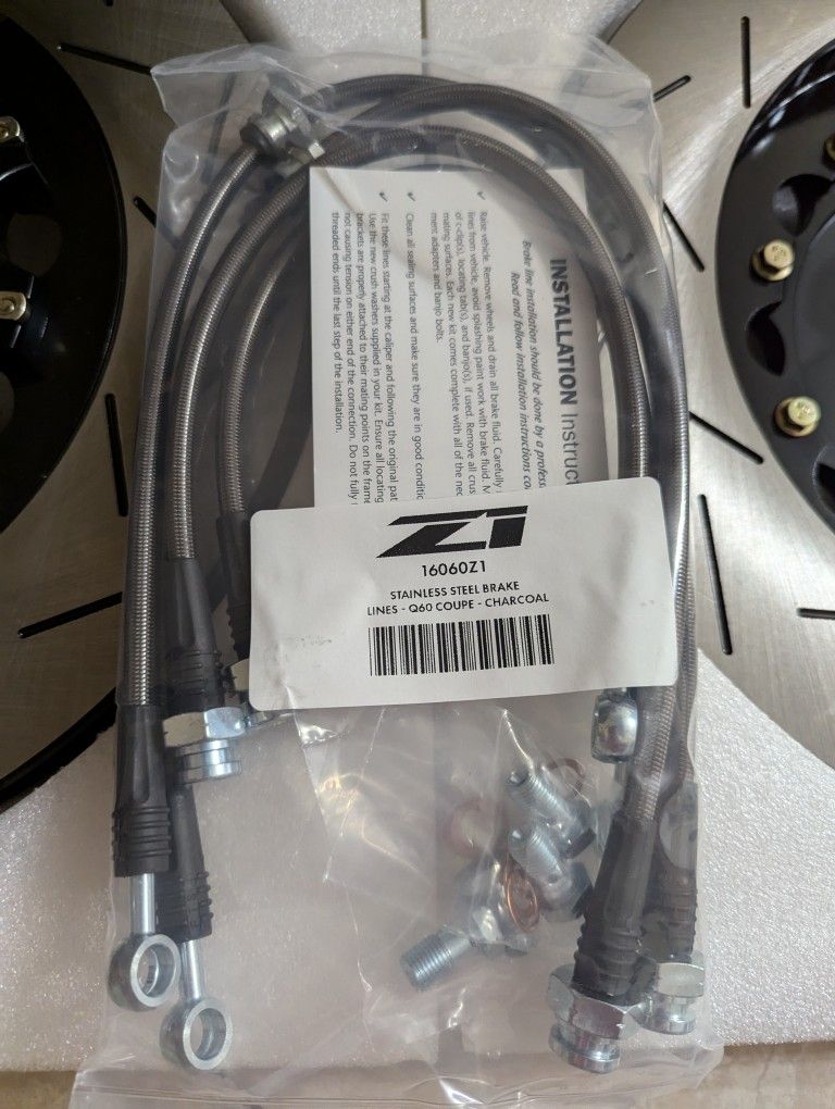 Z1 MOTORSPORTS Infiniti Q50/Q60 Stainless Steel Break Lines