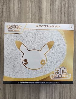Pokemon 30th Celebrations Elite Trainer Box