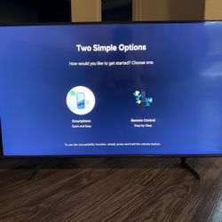 Samsung TV 38 Inches With Solar Charging Remote Control