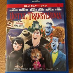 Hotel Transylvania Blu-Ray + DVD animated family movie film 1