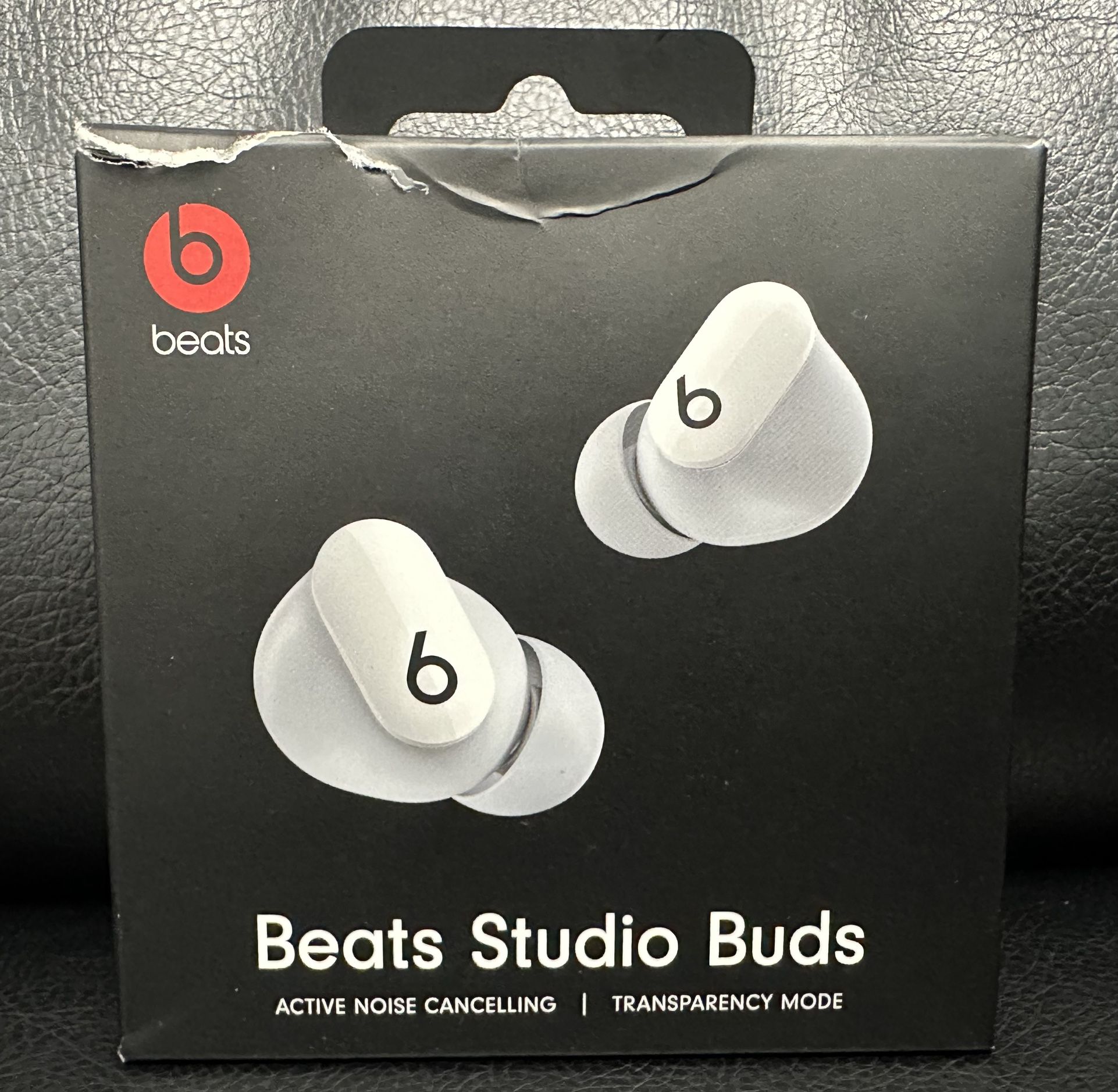 NEW! Beats Studio Buds Totally Wireless Noise Cancelling Earphones - White