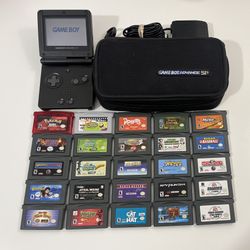 Gameboy Advance Sp 25 Cartridges 
