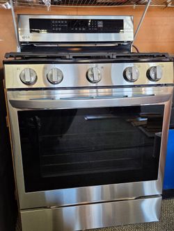 LG ThinQ gas range
