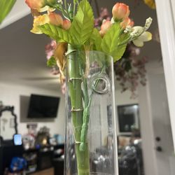 Hanging Flower Vases - Pair Of 2 