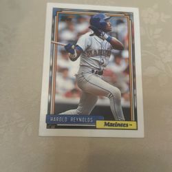 1992 Topps - Harold Reynolds - Seattle Mariners #670
