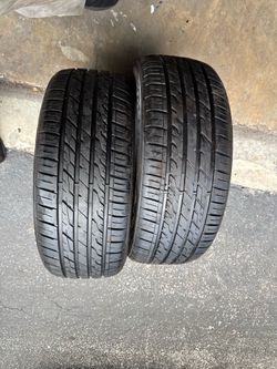Set of 2 nice tires 215/55/17 ( We install & balance)