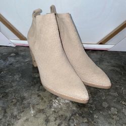 Suede Ankle Booties