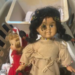 American Native Indian Doll Antique