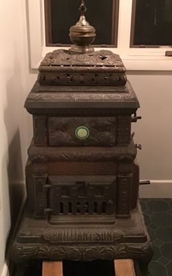 Antique Pot Belly Stove