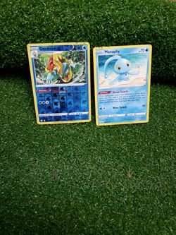 Drednaw + Manaphy Pokémon Cards 