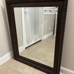 38"x44" Large Rectangle Wall Mirror by Drexel Heritage 