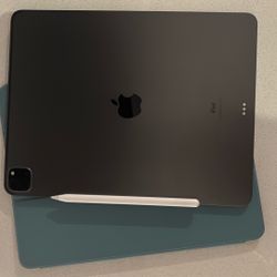 iPad Pro (12.9-inch) (4th Gen) 2020 WiFi with Apple Pencil & Folio Case
