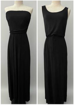 lot of 2 black maxi dresses West Kei + Caslon EUC - size S