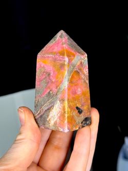 Rhodonite Crystal Tower Point