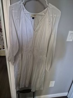 Vestido blanco nuevo size L 🤩🥰😍