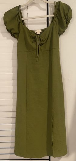 Olive Green Dress Size Medium