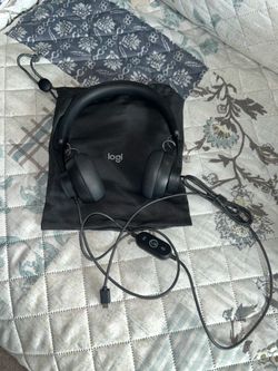 Logitech Zone Wired Noise Cancelling Stereo Computer Headset, Over-the-Head
