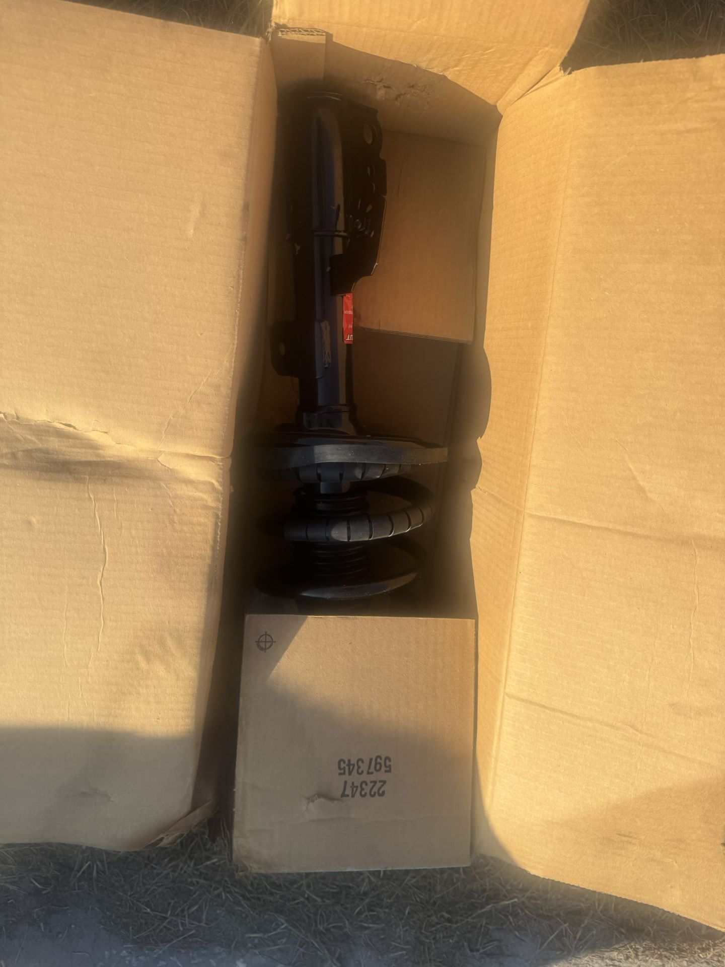 Black Monroe Quick-Strut assembly