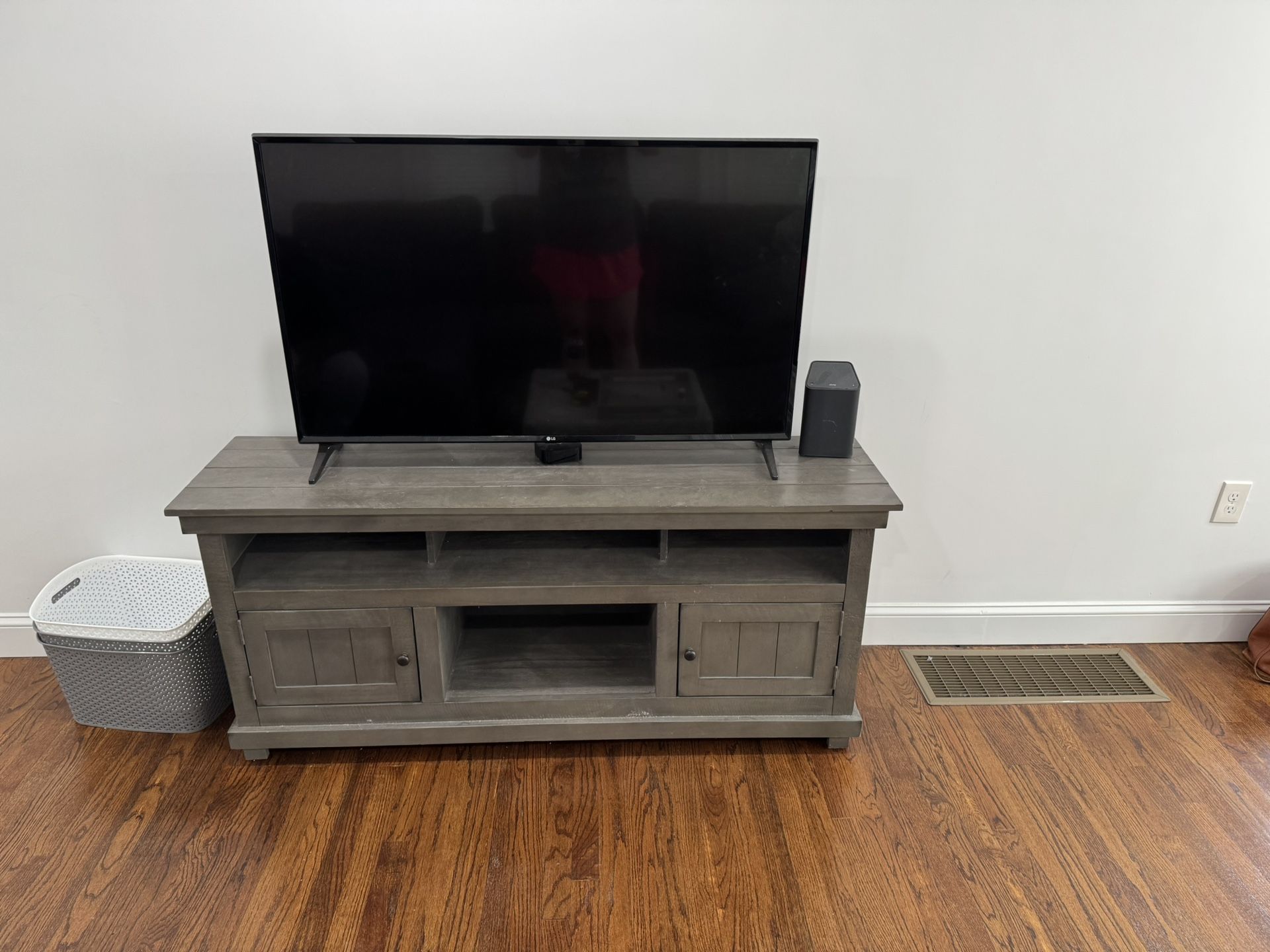 TV Stand With Storage. 5 Feet. Lightly used.