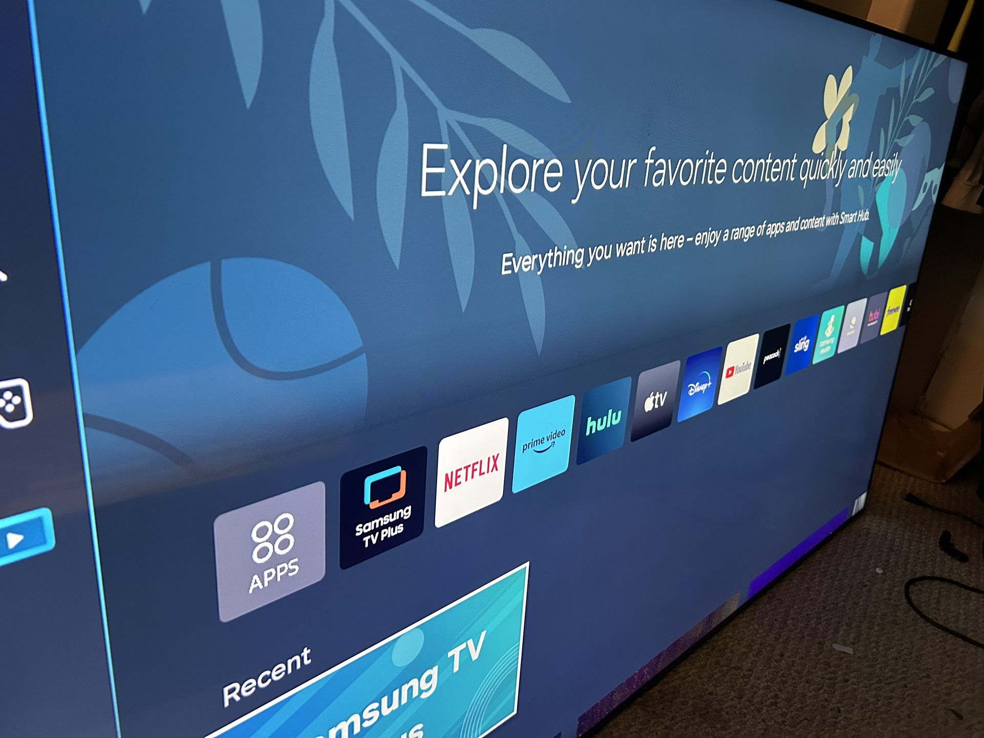 PRICE SLASHED AGAIN!!! Selling My 85”” Samsung Smart TV