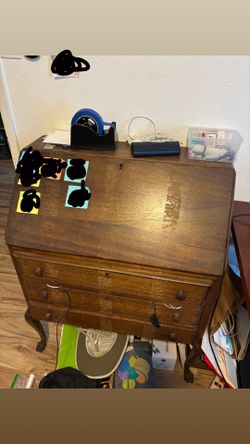 Wooden Secretary Desk