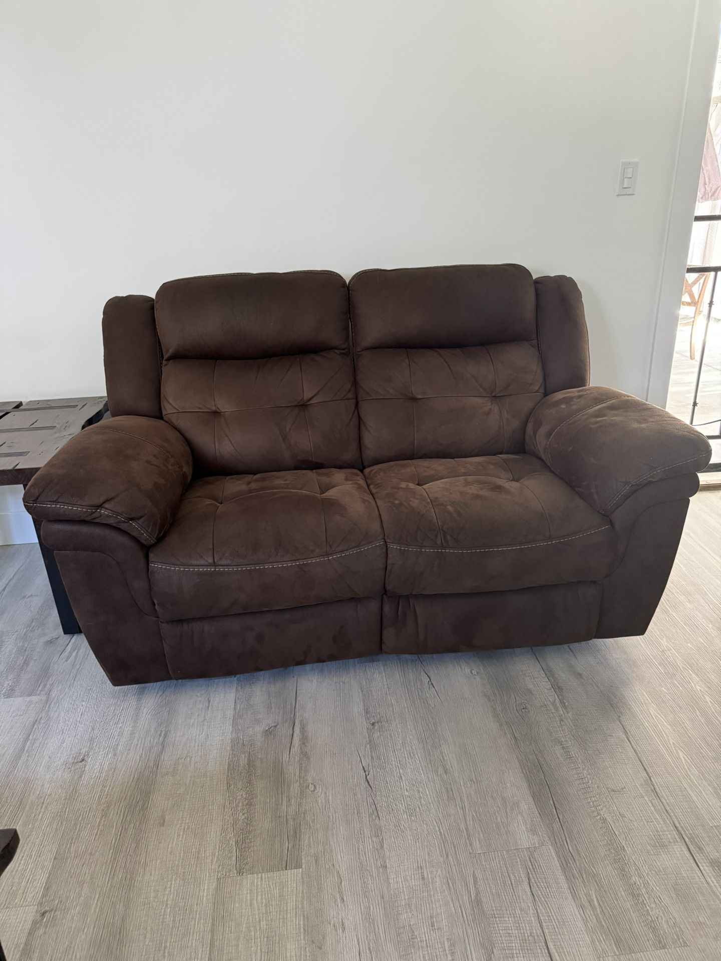 electric reclining sofa and loveseat set