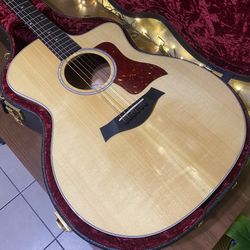 New Taylor 214ce DELUXE Acoustic Electric Guitar