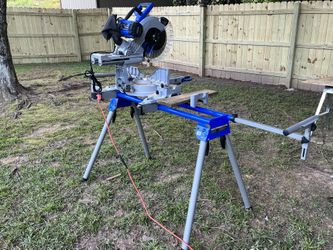Kobalt 12 Miter Saw And Stand With Laser Guide