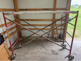 6’ scaffold with wheels