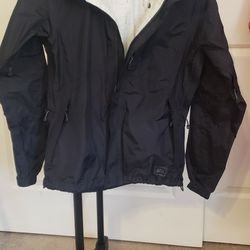 REI Women's XS Rain Jacket Black Like New
