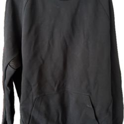 Nike Sweater XL Black With Front Pocket