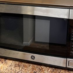 1.1 cu Ft GE stainless Steel Microwave