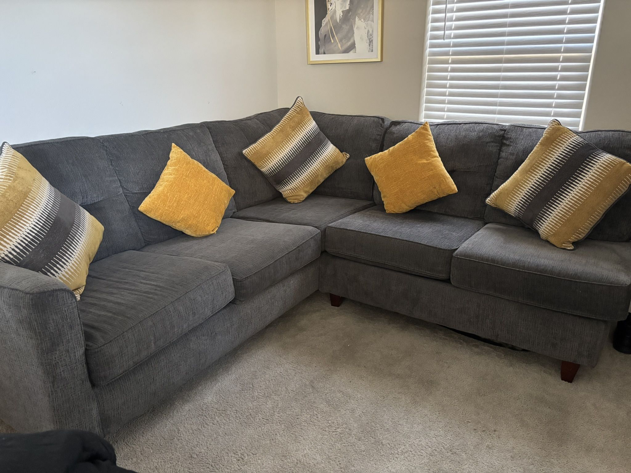 Sofa With Wall Decoration