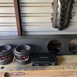 Subs box and amp