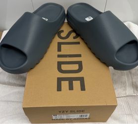adidas Yeezy Slides 'Slate Marine' size 14
