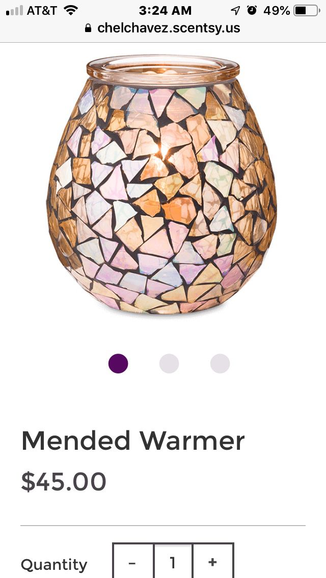Scentsy Mended Warmer $45