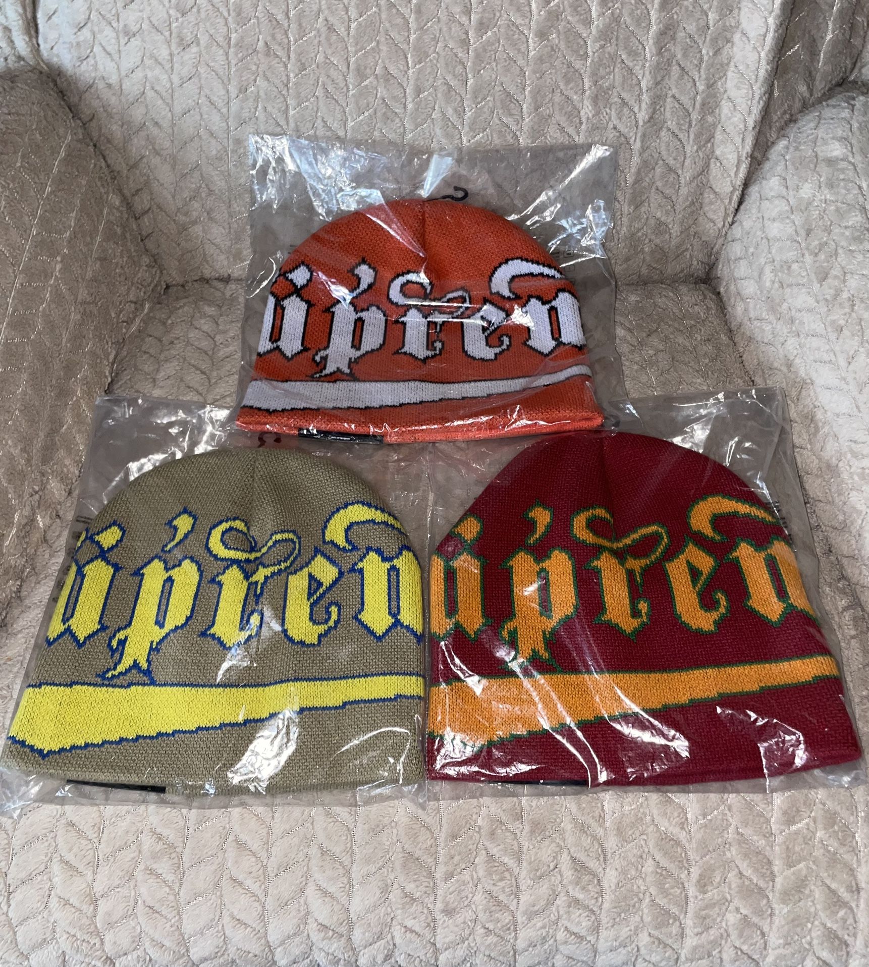 Supreme X New Era Accent Beanies
